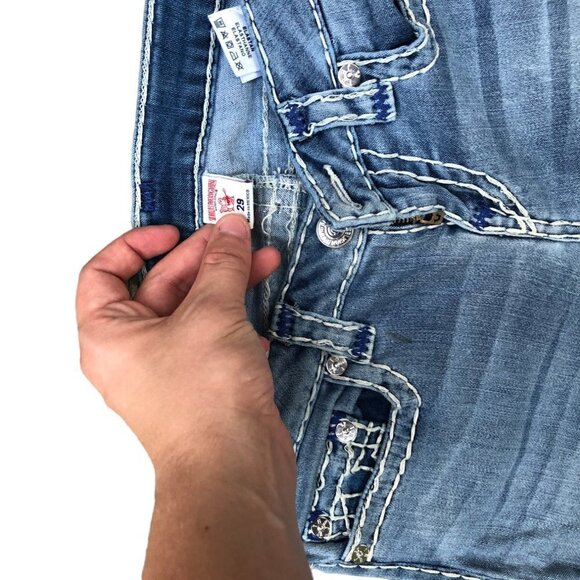 Vintage True Religion Jeans Size 29 SKINNY Blue - Picture 4 of 5